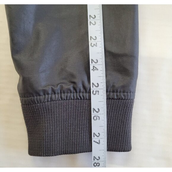 Calvin Klein Jeans Jacket Mens L Black Nylon Bomber Full Zip Zipper Pockets‎ - Picture 13 of 14